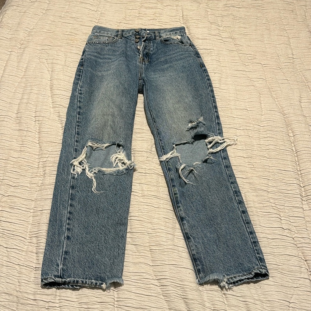 PacSun Ripped Jeans High rise Straight
